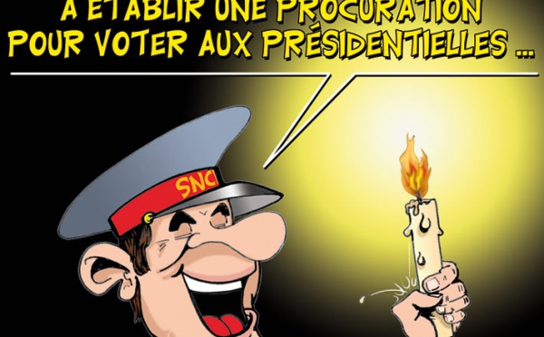 DESSIN DE PRESSE: Retards à la SNCF