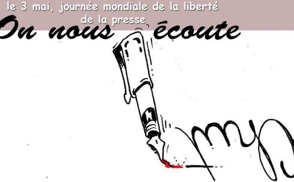 DESSIN DE PRESSE: Journée de la liberté de presse