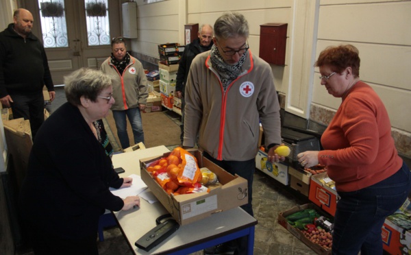 Rencontre avec des bénévoles d’une unité locale de la Croix Rouge 