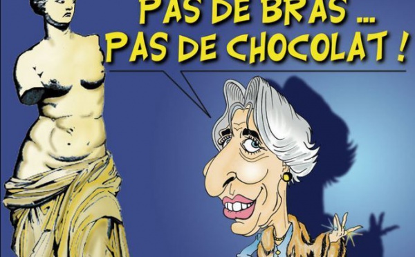 DESSIN DE PRESSE: La dernière bourde de Lagarde