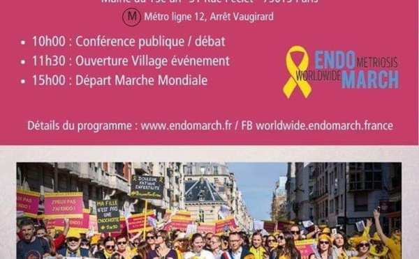 Toutes unies le 28 mars pour la journée mondiale contre l'endométriose!