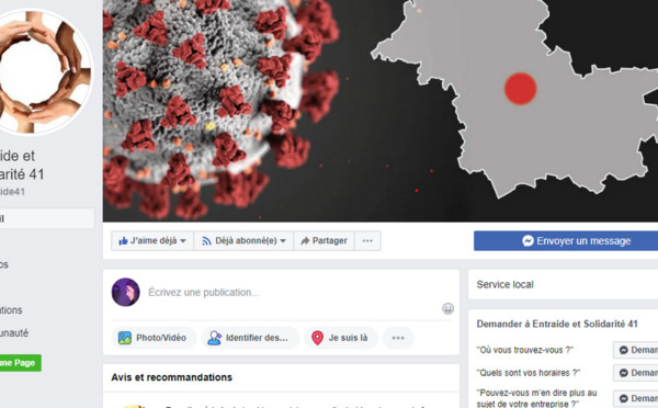 Loir-et-Cher. Un nouveau groupe Facebook se crée, dédié à l’entraide et à la solidarité