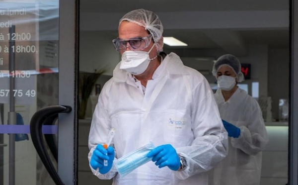 Coronavirus: un drive-test installé à Menton