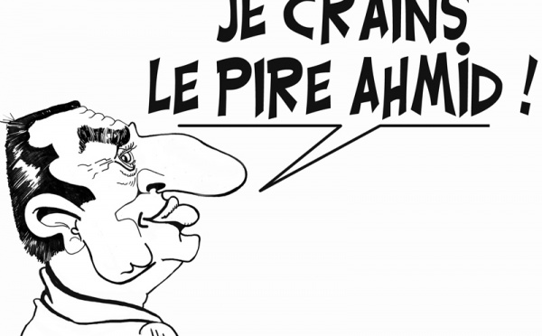 DESSIN DE PRESSE: Moubarak se meurt
