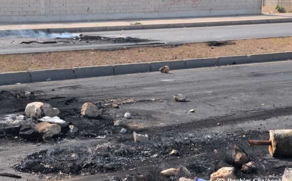 L’IMAGE DU JOUR – Brûler les pneus