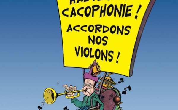 DESSIN DE PRESSE: En avant la musique!