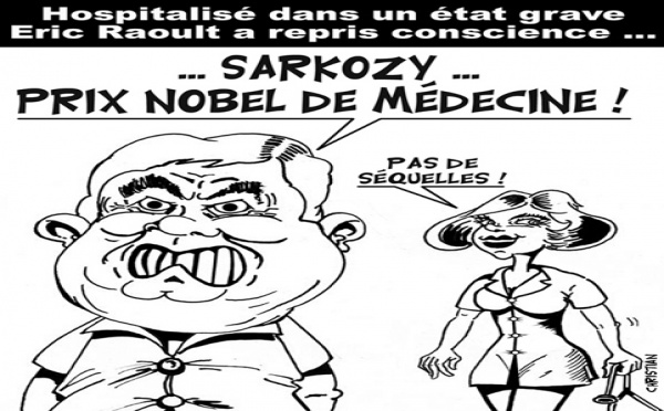 DESSIN DE PRESSE: Eric Raoult hospitalisé