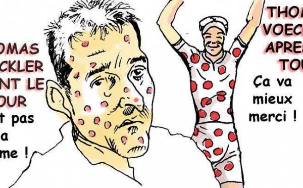 DESSIN DE PRESSE: Voeckler et les petits pois