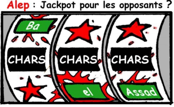 DESSIN DE PRESSE: Roulette russe en Syrie