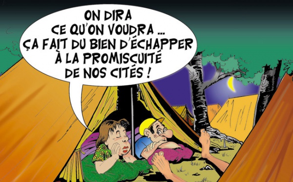 DESSIN DE PRESSE: Amis aoûtiens, bonnes vacances!