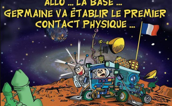 DESSIN DE PRESSE: Après l'alunissage, l'amarsissage!