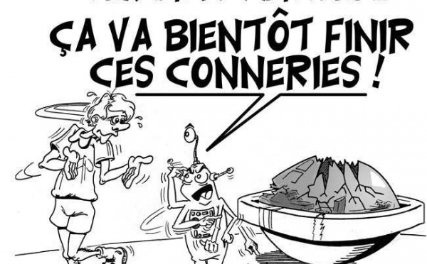 DESSIN DE PRESSE: Rangeons les starting-blocks