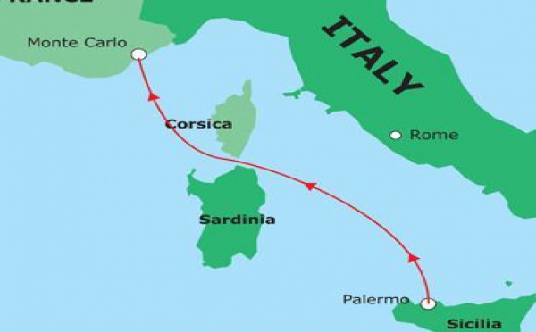 Voile: 8e Palermo - Monte-Carlo