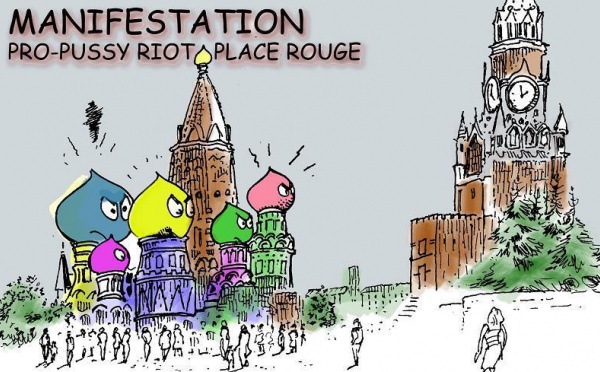 DESSIN DE PRESSE: Les Pussy Riot ne laissent pas de glace