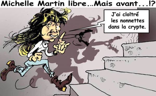 DESSIN DE PRESSE: Les remous du cas Michelle Martin