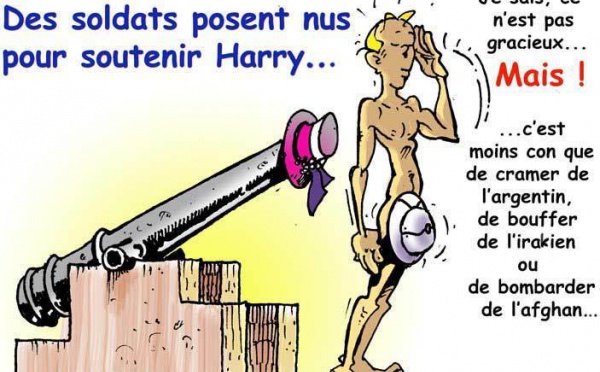 DESSIN DE PRESSE: Tout nu et tout Panzer