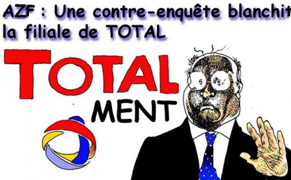 DESSIN DE PRESSE: De l'ergol et Total rigole