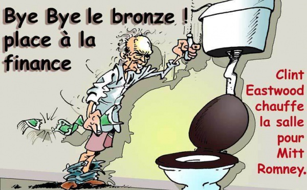 DESSIN DE PRESSE: Dirty Harry souille la cuvette