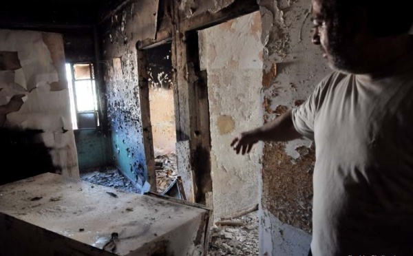 L’IMAGE DU JOUR – Détruite par les attaques