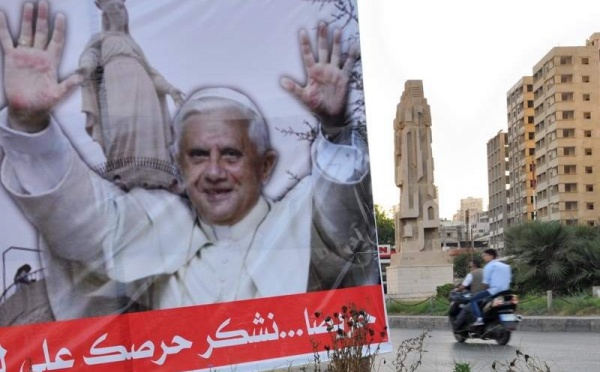 L’IMAGE DU JOUR – Le Pape au Liban