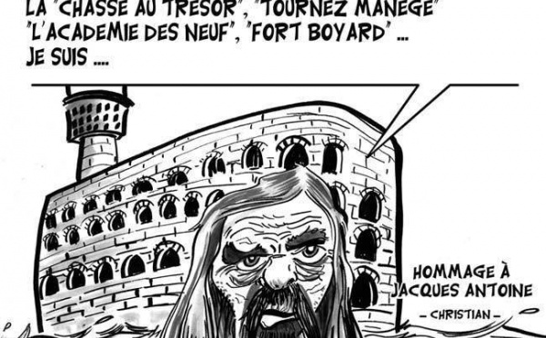 DESSIN DE PRESSE: Hommage à Jacques Antoine