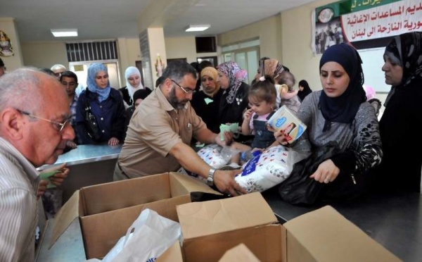 L’IMAGE DU JOUR – Aide aux réfugiés