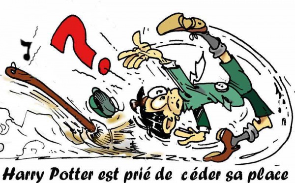 DESSIN DE PRESSE: J.K. Rowling tourne la page