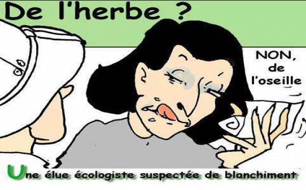 DESSIN DE PRESSE: Trafic de stups label biologique