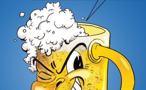 DESSIN DE PRESSE: Mise en bière de la taxe