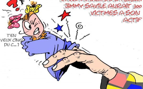 DESSIN DE PRESSE: Jimmy Savile s'avilissait