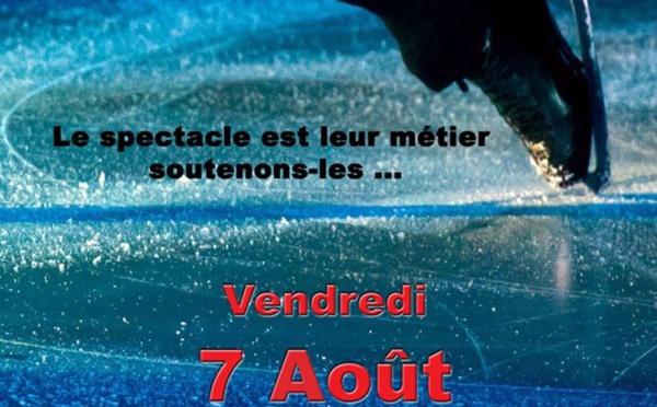 Auxerre-Monéteau : Rouge, le spectacle de la patinoire Cyberglace