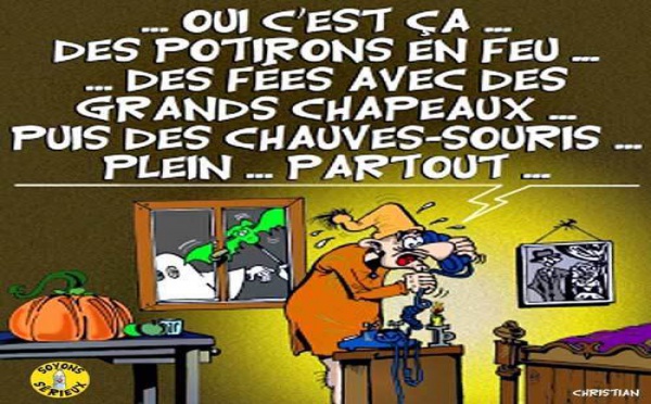 DESSIN DE PRESSE: Spécial Halloween 2012