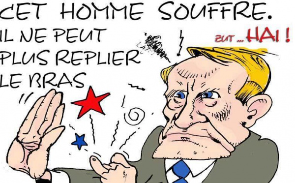 DESSIN DE PRESSE: Avoir le bras Longuet