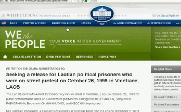 Laos: Demander la libération de trois manifestants étudiants