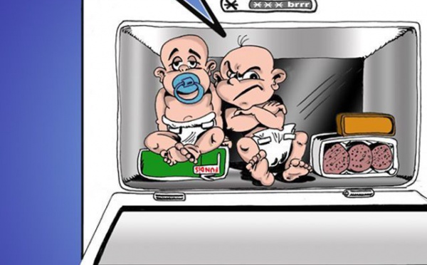 DESSIN DE PRESSE: Fraîche et macabre découverte