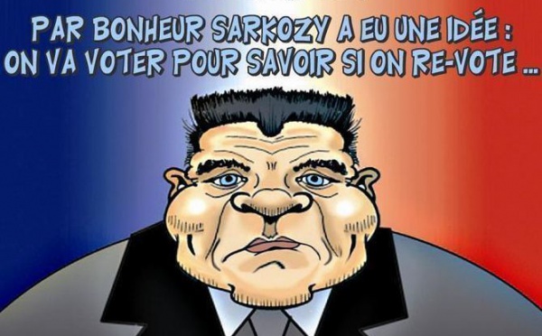 DESSIN DE PRESSE: Le meilleur arbitre entre nous