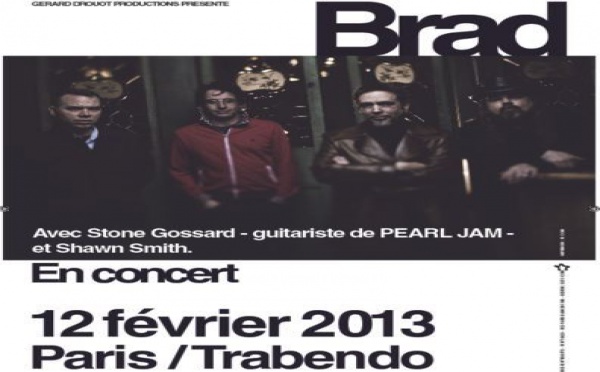 Brad, le groupe de Stone Gossard à Paris