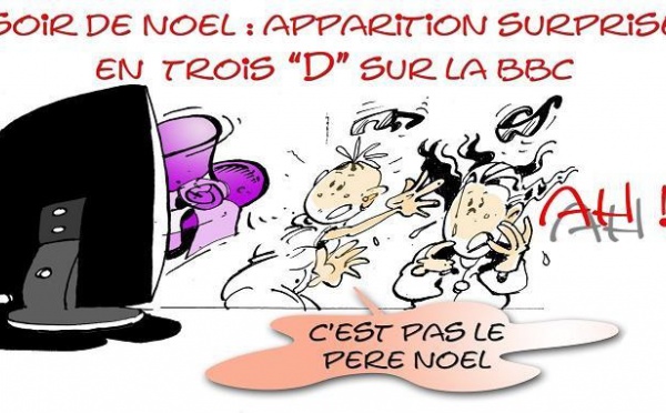 DESSIN DE PRESSE: Une reine high-tech