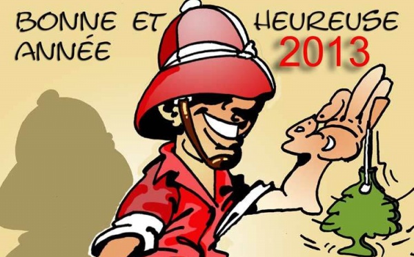 DESSIN DE PRESSE: Bonne année 2013