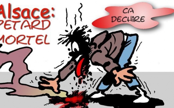 DESSIN DE PRESSE: Dégage ou je t'éclate la tête