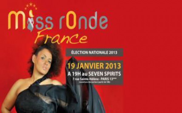 Election Miss Ronde France 2013