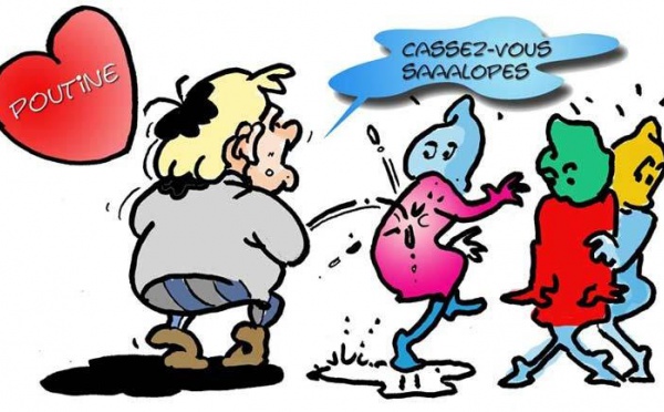 DESSIN DE PRESSE: L'appel de la Volga