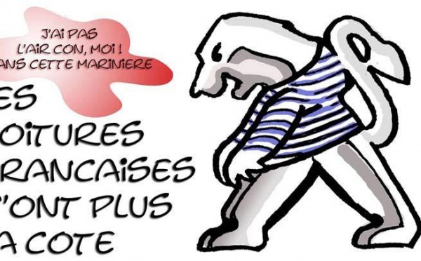 DESSIN DE PRESSE: Sale moteur à quatre temps