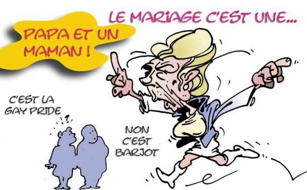 DESSIN DE PRESSE: La dernière croisade de Frigide Barjot