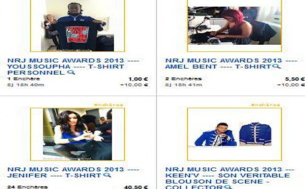 Vie associative: Objets personnels des stars vendus au profit des enfants malades