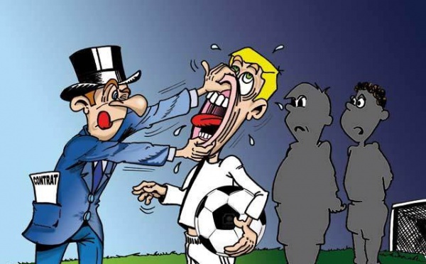 DESSIN DE PRESSE: Mercato, le marché du foot