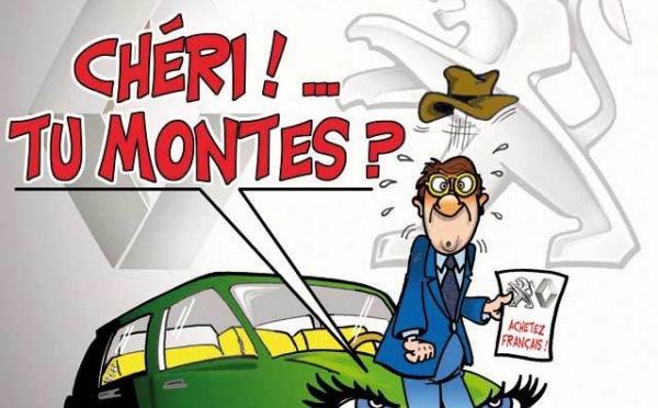 DESSIN DE PRESSE: Les essieux français essuient un revers