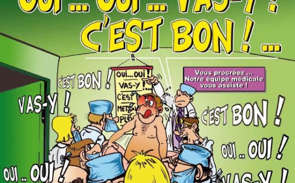 DESSIN DE PRESSE: Pompage médicalement assisté