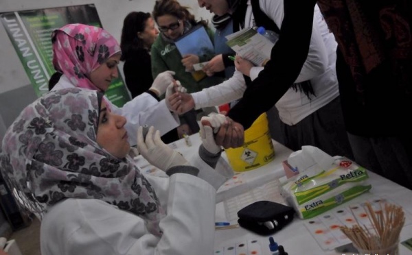 L’IMAGE DU JOUR – Examen de sang