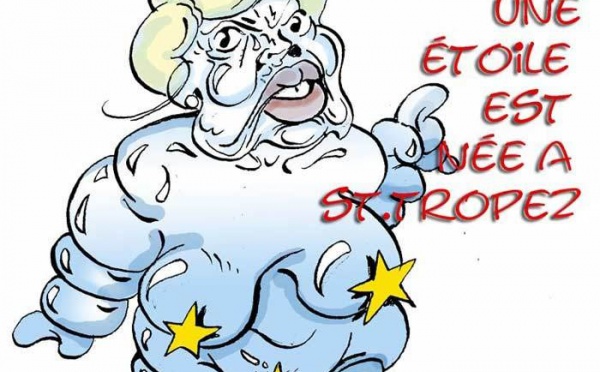 DESSIN DE PRESSE: Trois étoiles, coquillages et crustacés